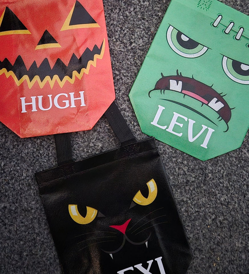 Personalised Halloween Trick or Treat Bag