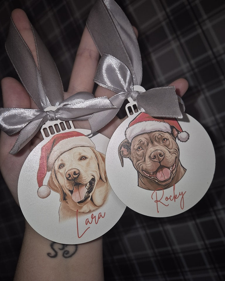 Mdf pet Baubles