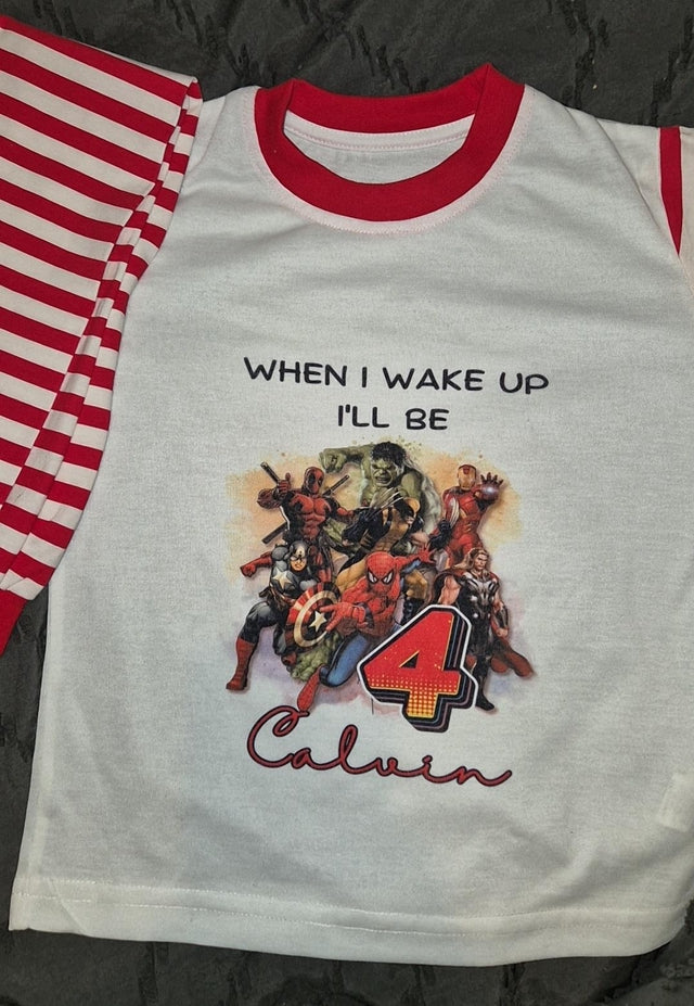 Personalised Kid's Pyjamas