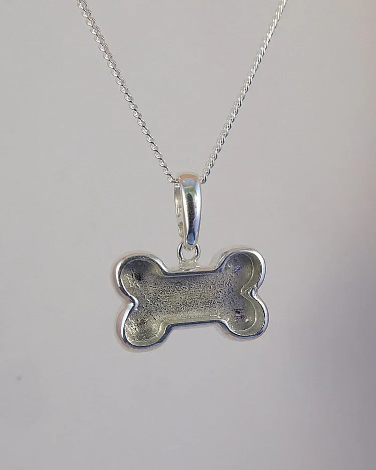 Silver 925 Dog Bone Pendant