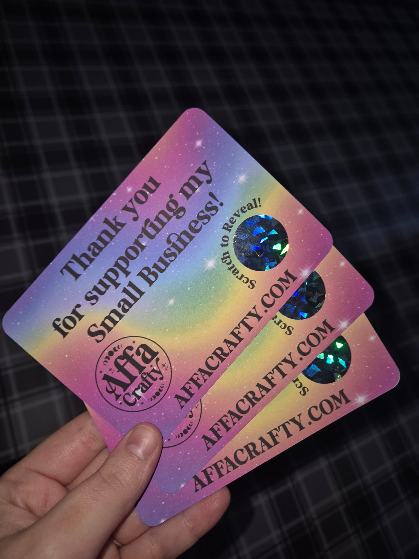 Thank you Scratch Cards