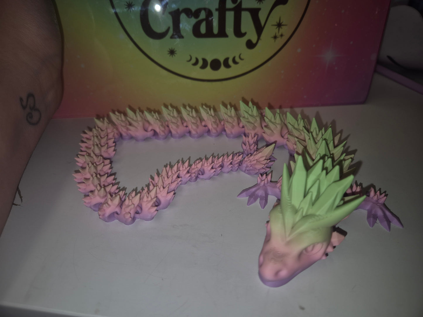 Large Crystal Dragon