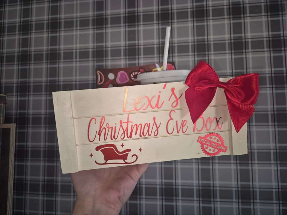 Christmas eve Crate