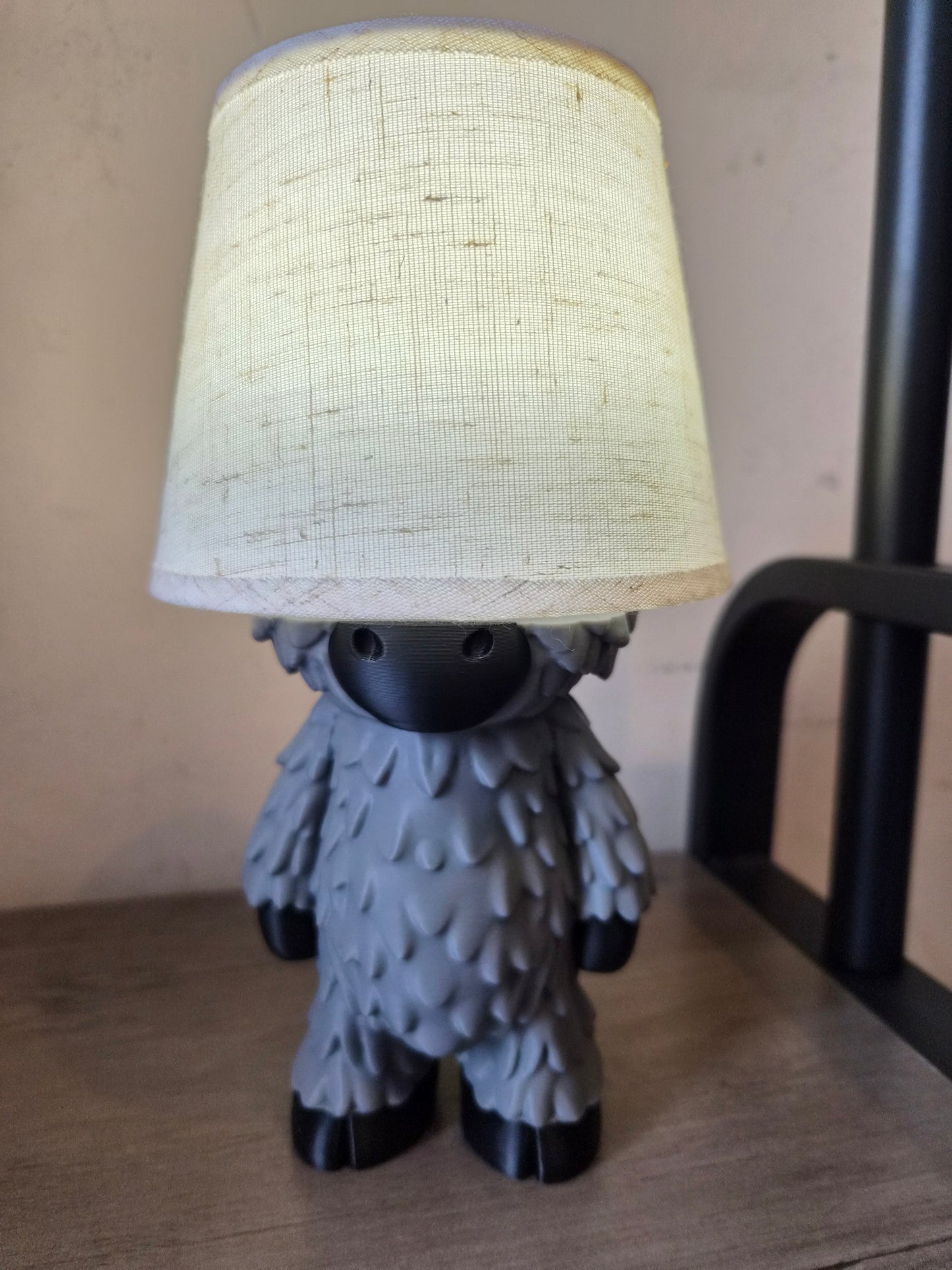 Highland Cow Lamp