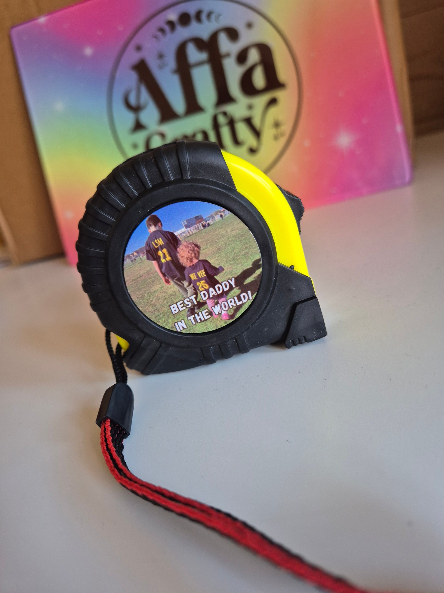 Personalised tape measure