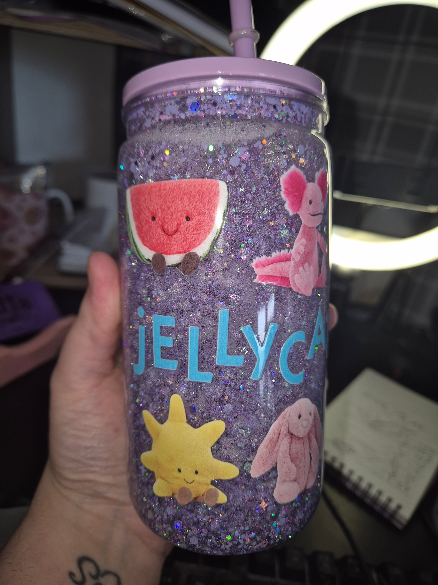 Jellycat SNOWGLOBE tumbler