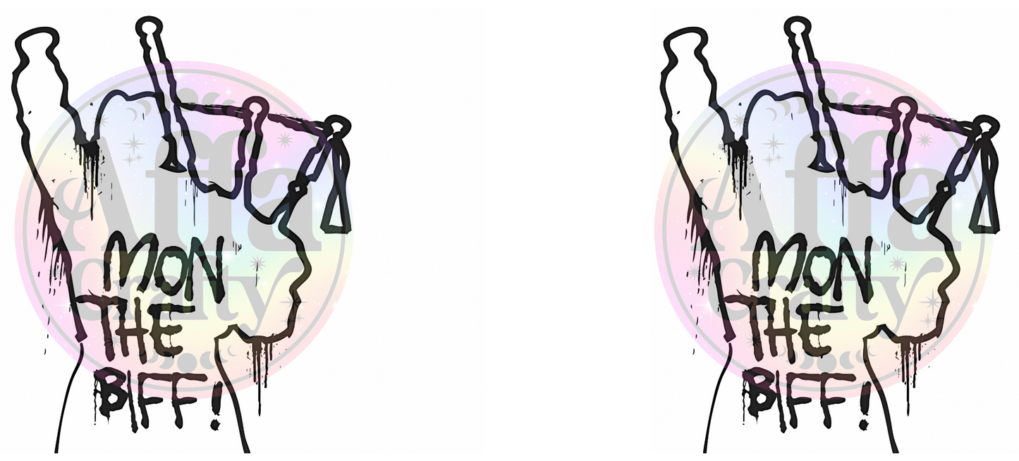 Mon the Biff - Biffy Clyro Mug design