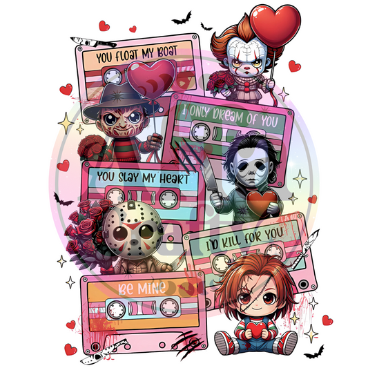 Horror Valentine Design