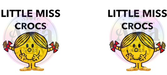 Little Miss Crocs Mug Design