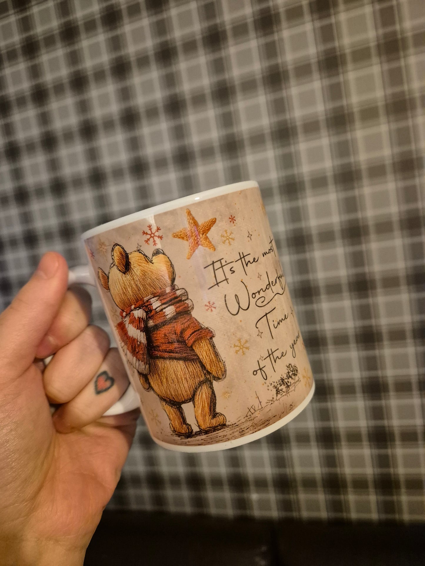 Pooh Christmas Mug