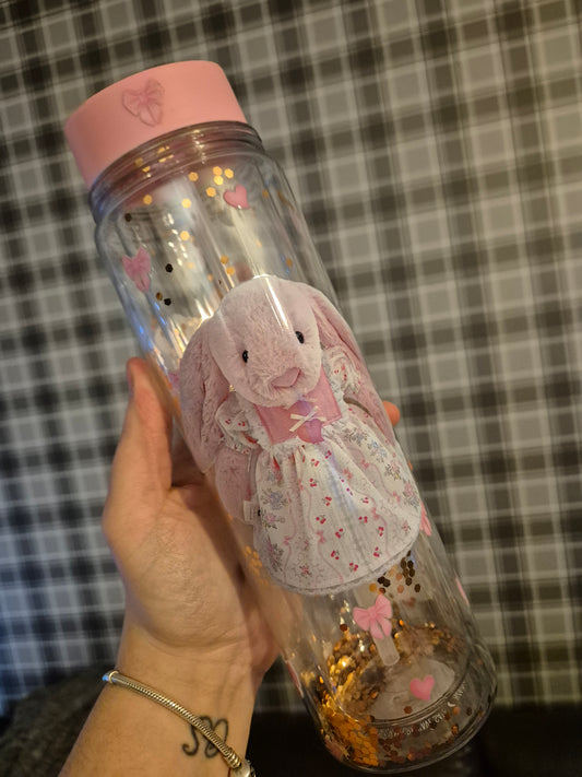 Jellycat rabbit water bottle