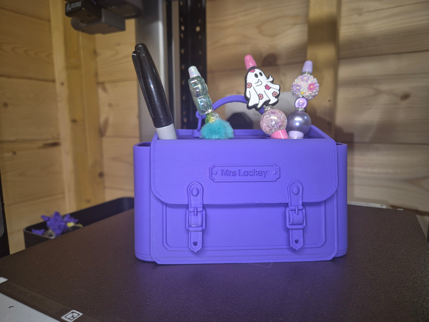 Teacher Satchel Pen Pot