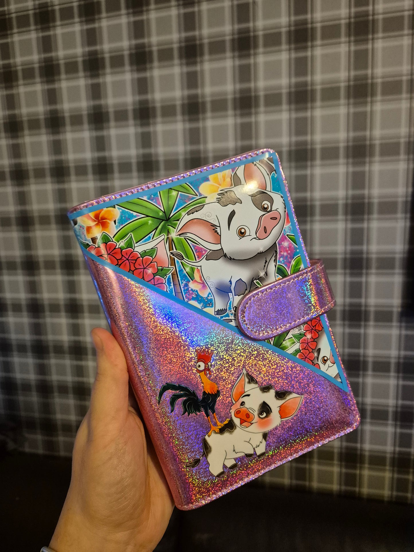 Moana themed budget binder