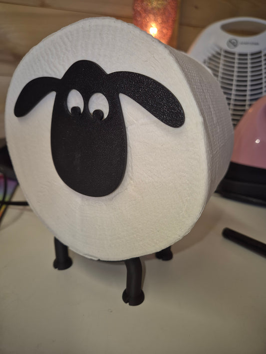 Sheep toilet roll holder