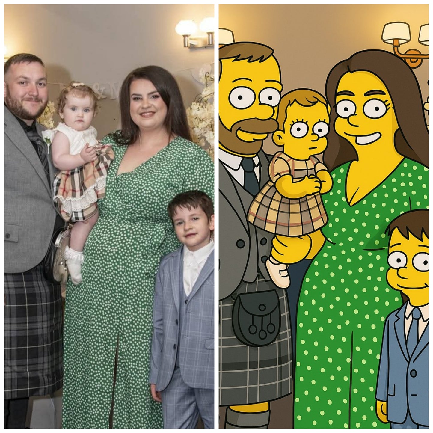 Custom Simpson Character print