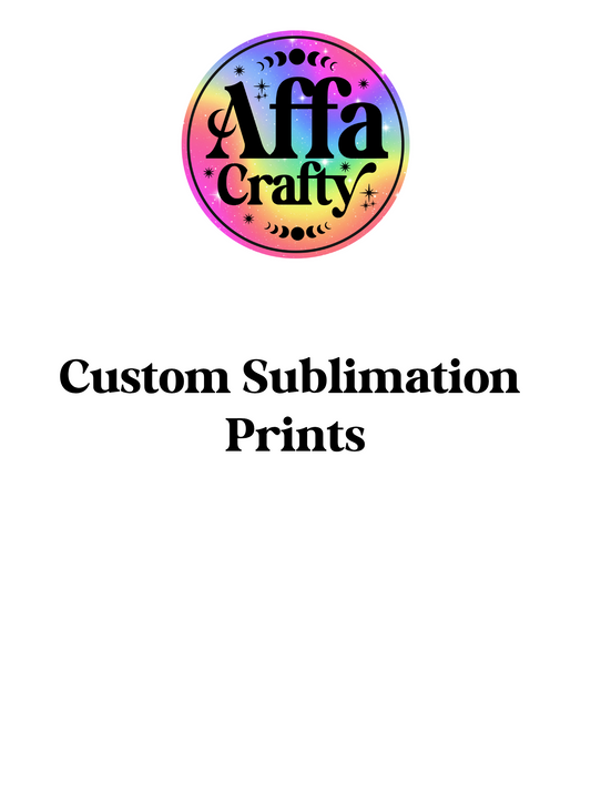 Custom Sublimation Prints