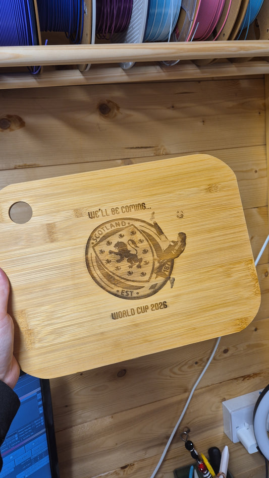 Scotland World Cup Chopping board