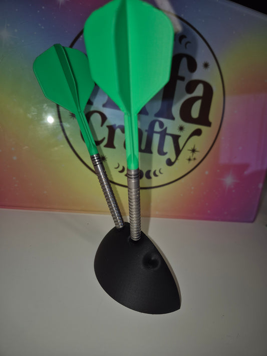 Dart board dart stand