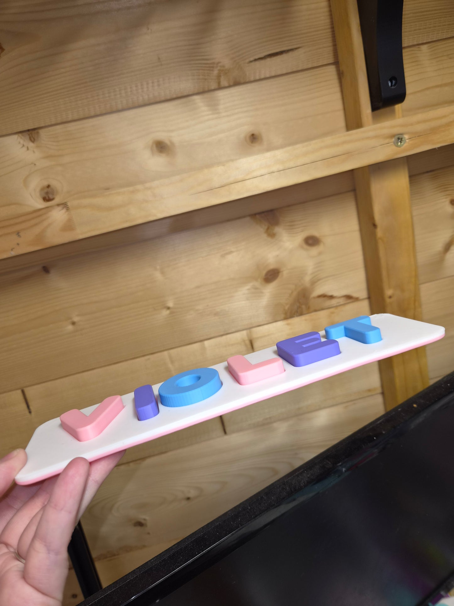 3d Printed Name Puzzle
