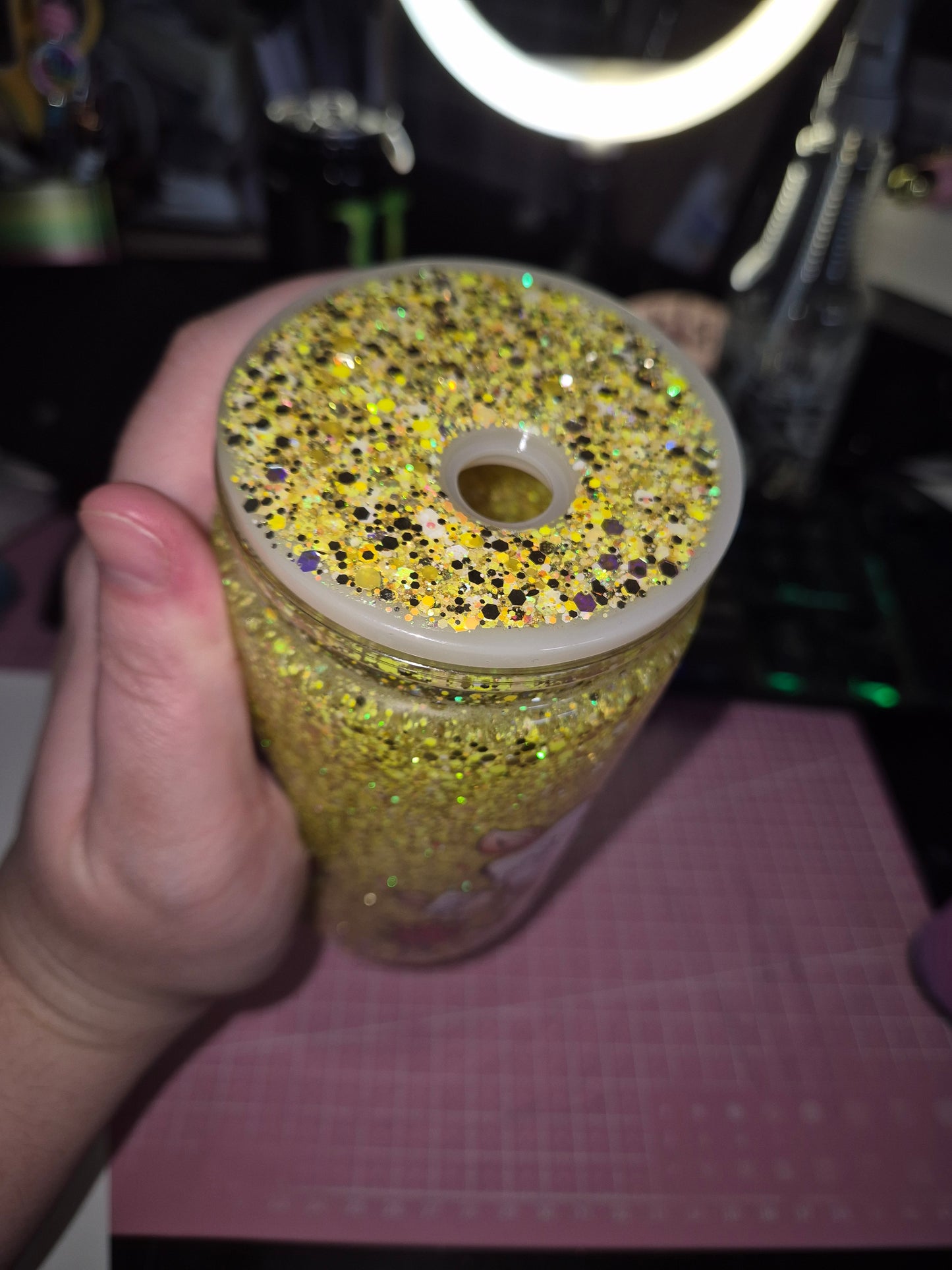 Beauty and the Beast SNOWGLOBE tumbler