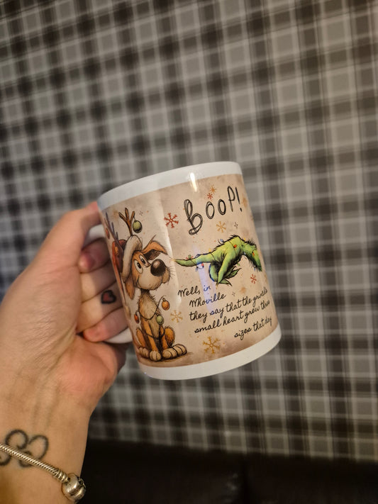Grinch Boop Mug